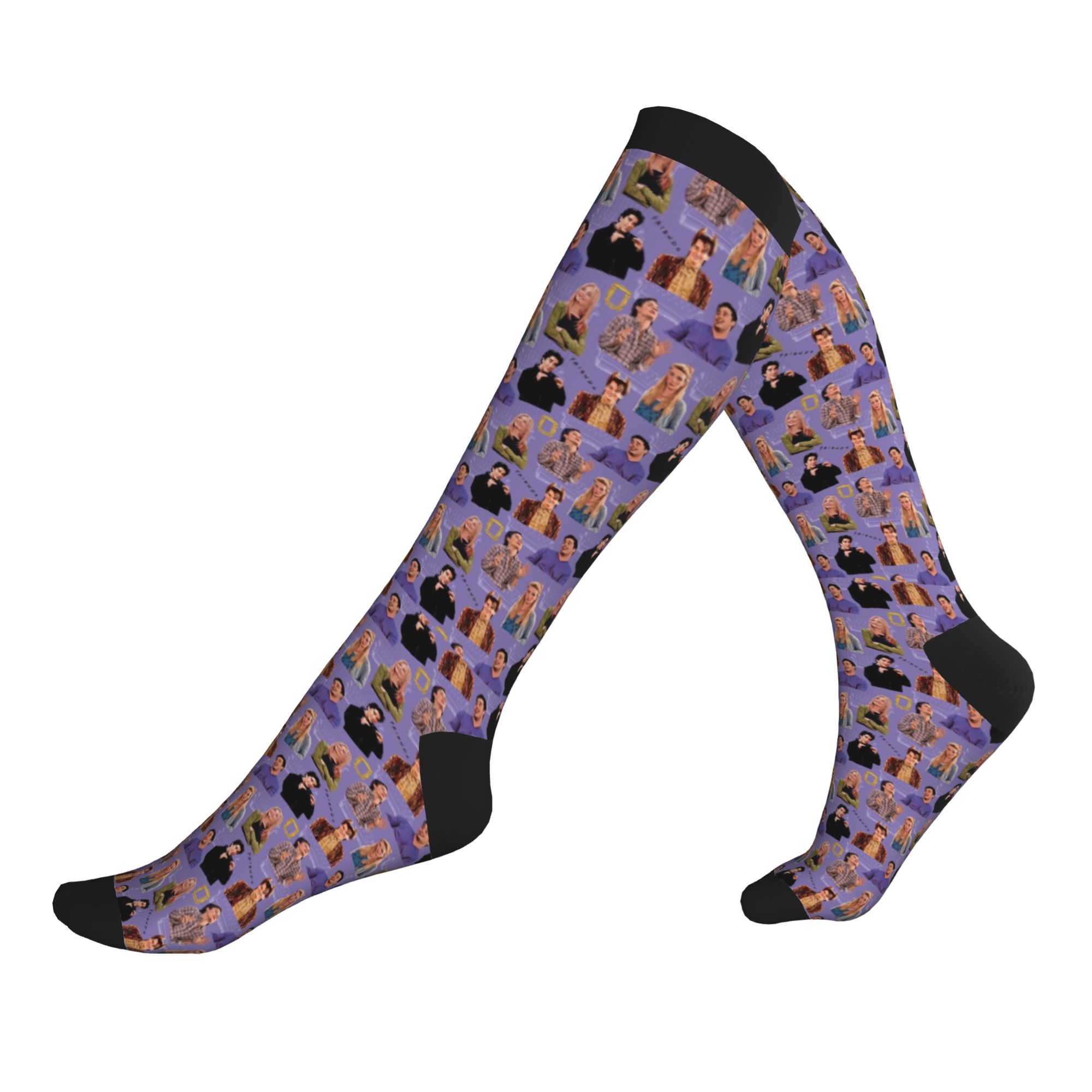 No Show Sock Women - Friends Symbol Collage TV Show Herren