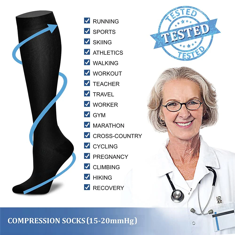 1 Paar Damen- und Herren-Kompr – Compression Sock Medical Bewertung und Preis
