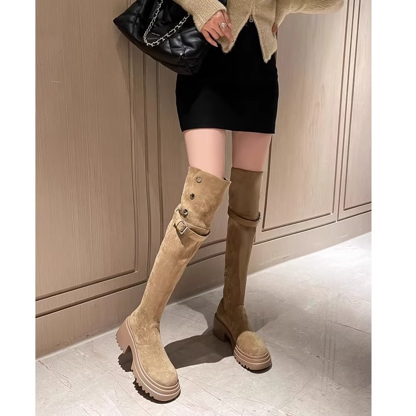 Kniehohe Stiefel 2025, Retro-W – Knee High Sock Women Bewertung und Preis