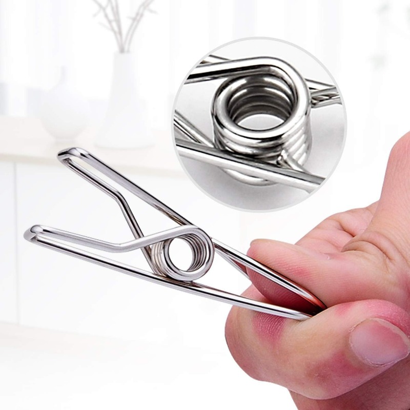 10/50 Stück Edelstahl-Clips, M – Sock Organizer Tray Bewertung und Preis